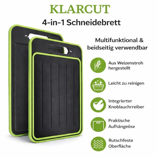 KlarCut 4-in-1 Schneidebrett